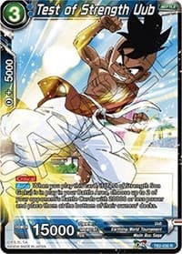 Test of Strength Uub - World Martial Arts Tournament - Dragon Ball Super: Masters card