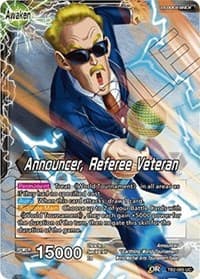 Announcer // Announcer, Referee Veteran - World Martial Arts Tournament - Dragon Ball Super: Masters card