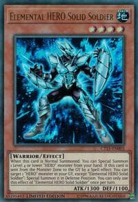 Elemental HERO Solid Soldier - 2018 Mega-Tins - YuGiOh card