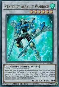 Stardust Assault Warrior - 2018 Mega-Tins - YuGiOh card