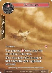 Sandstorm (Full Art) - New Dawn Rises - Force of Will card