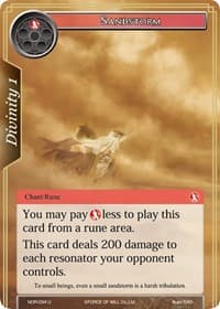 Sandstorm - New Dawn Rises - Force of Will card
