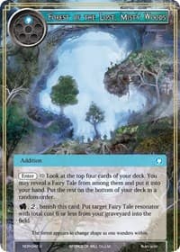 Forest of the Lost, Misty Woods - New Dawn Rises - Force of Will card