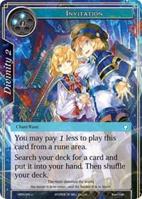 Invitation - New Dawn Rises - Force of Will card