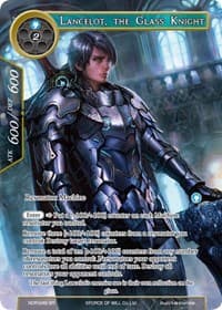 Lancelot, the Glass Knight (Full Art) - New Dawn Rises - Force of Will card