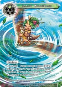 Magic Boomerang (Full Art) - New Dawn Rises - Force of Will card