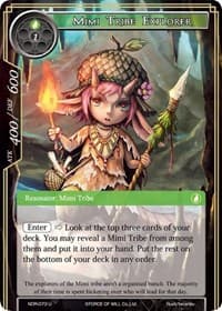 Mimi Tribe Explorer - New Dawn Rises - Force of Will card
