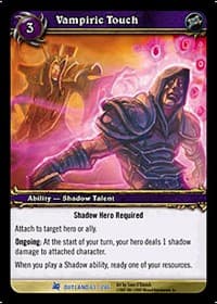 Vampiric Touch - Fires of Outland - WoW card