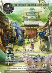 The Village of the Spirited Away, Kouga (Full Art) - New Dawn Rises - Force of Will card
