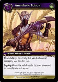 Anesthetic Poison - Fires of Outland - WoW card