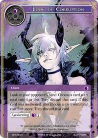 Look of Corruption - New Dawn Rises - Force of Will card