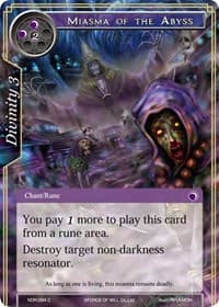 Miasma of the Abyss - New Dawn Rises - Force of Will card