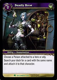 Deadly Brew - Fires of Outland - WoW card