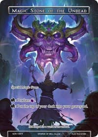 Magic Stone of the Undead (Full Art) - New Dawn Rises - Force of Will card