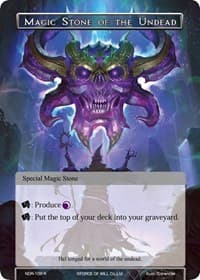 Magic Stone of the Undead - New Dawn Rises - Force of Will card