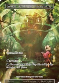 Magic Stone of Tranquility (Full Art) - New Dawn Rises - Force of Will card
