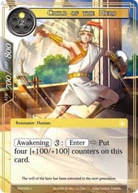 Child of the Hero - New Dawn Rises - Force of Will card