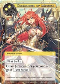 Commander of Minerva - New Dawn Rises - Force of Will card