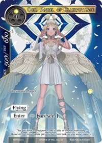 Och, Angel of Clairvoyance (Full Art) - New Dawn Rises - Force of Will card