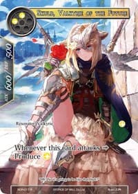 Skuld, Valkyrie of the Future (Full Art) - New Dawn Rises - Force of Will card