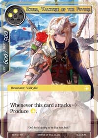 Skuld, Valkyrie of the Future - New Dawn Rises - Force of Will card