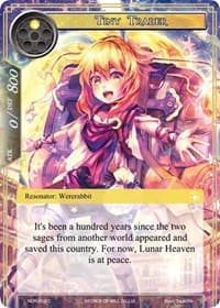Tiny Trader - New Dawn Rises - Force of Will card