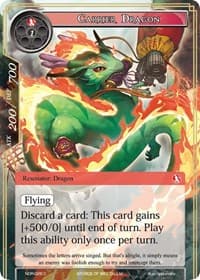 Carrier Dragon - New Dawn Rises - Force of Will card