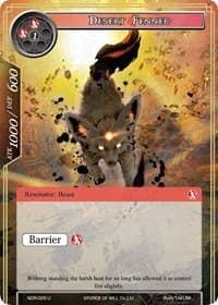 Desert Fennec - New Dawn Rises - Force of Will card