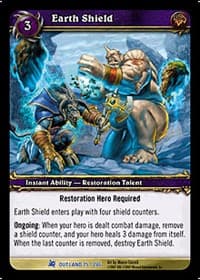Earth Shield - Fires of Outland - WoW card