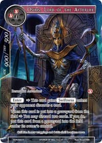 Osiris, Lord of the Afterlife (Full Art) - New Dawn Rises - Force of Will card