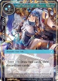 Mad Hatter of Misty Woods - New Dawn Rises - Force of Will card