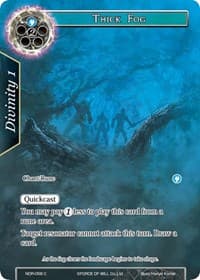 Thick Fog (Full Art) - New Dawn Rises - Force of Will card