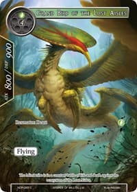 Grand Bird of the Lost Aisles (Full Art) - New Dawn Rises - Force of Will card