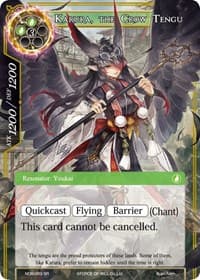 Karura, the Crow Tengu - New Dawn Rises - Force of Will card