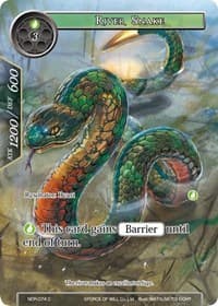 River Snake (Full Art) - New Dawn Rises - Force of Will card