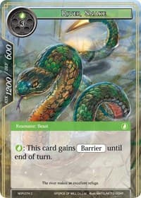 River Snake - New Dawn Rises - Force of Will card