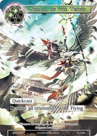 Squall of the Tengu (Full Art) - New Dawn Rises - Force of Will card