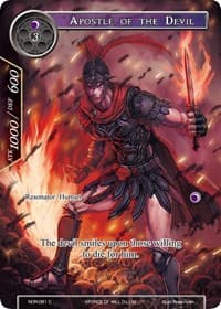 Apostle of the Devil (Full Art) - New Dawn Rises - Force of Will card