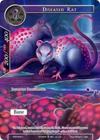 Diseased Rat (Full Art) - New Dawn Rises - Force of Will card