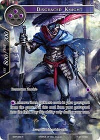 Disgraced Knight (Full Art) - New Dawn Rises - Force of Will card