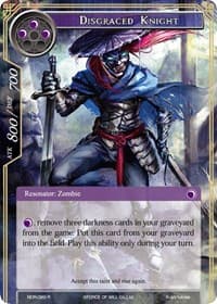 Disgraced Knight - New Dawn Rises - Force of Will card