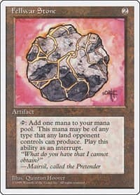 Fellwar Stone - Fourth Edition - Magic: The Gathering card