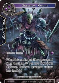 Skeleton Knight (Full Art) - New Dawn Rises - Force of Will card