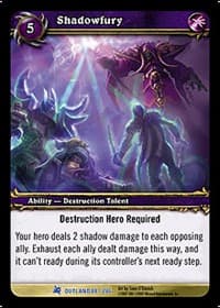 Shadowfury - Fires of Outland - WoW card