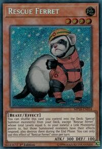 Rescue Ferret - 2018 Mega-Tins Mega Pack - YuGiOh card
