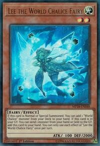 Lee the World Chalice Fairy - 2018 Mega-Tins Mega Pack - YuGiOh card