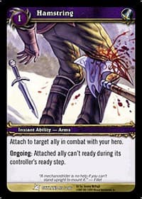 Hamstring - Fires of Outland - WoW card