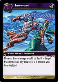 Intervene - Fires of Outland - WoW card