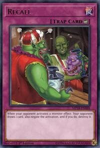 Recall - 2018 Mega-Tins Mega Pack - YuGiOh card