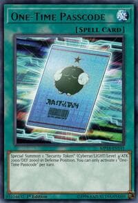 One-Time Passcode - 2018 Mega-Tins Mega Pack - YuGiOh card